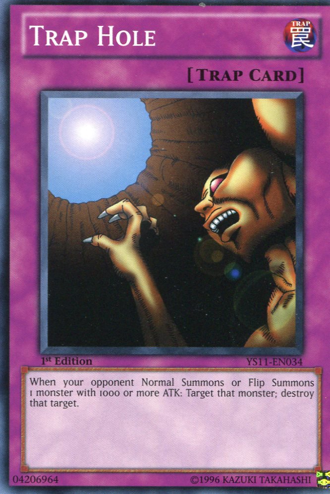 Yugioh - Dawn of the XYZ - Trap Hole - YS11-EN034