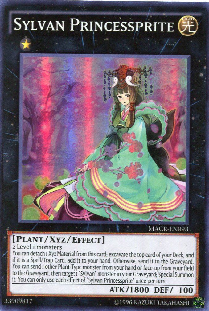 Yugioh Card - Maximum Crisis - MACR-EC093 - Sylvan Princessprite
