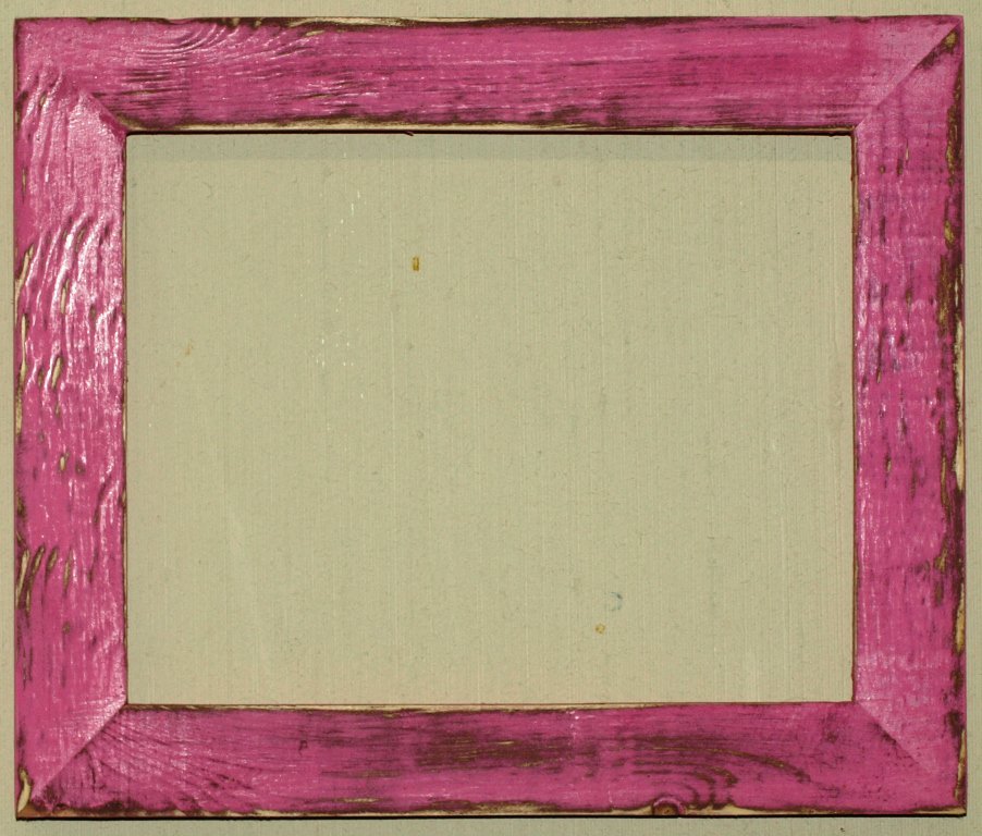 8 X 10 1 2 Hot Pink Distressed Picture Frame