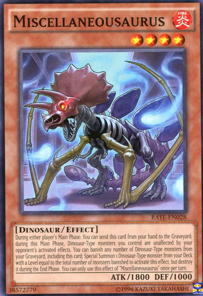 Yugioh Card - Raging Tempest - RATE-EN028 - Miscellaneousarus