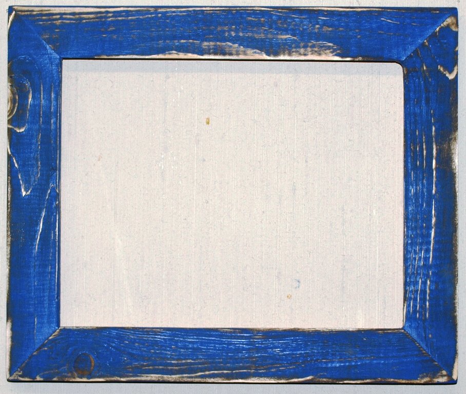 5 X 1 2 Uk Blue Distressed Picture Frame