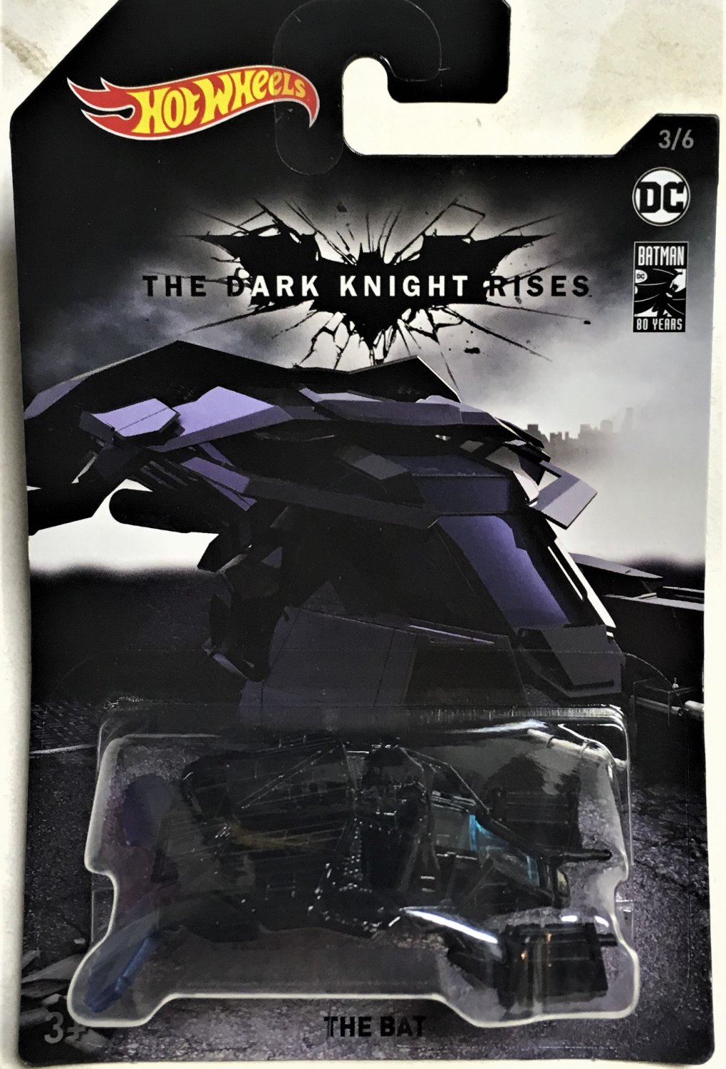 The Bat #3 Of Series Details about  / 2019-Hot Wheels Batman The Dark Knight Rises