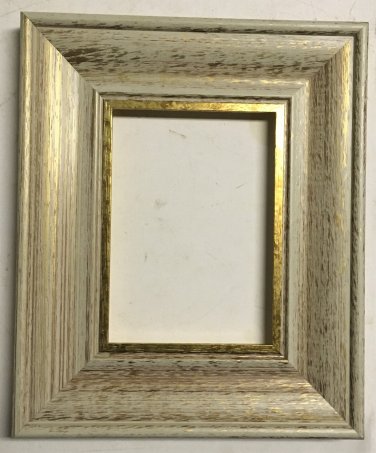 8 X 2 1 4 White W Gold Lip Picture Frame