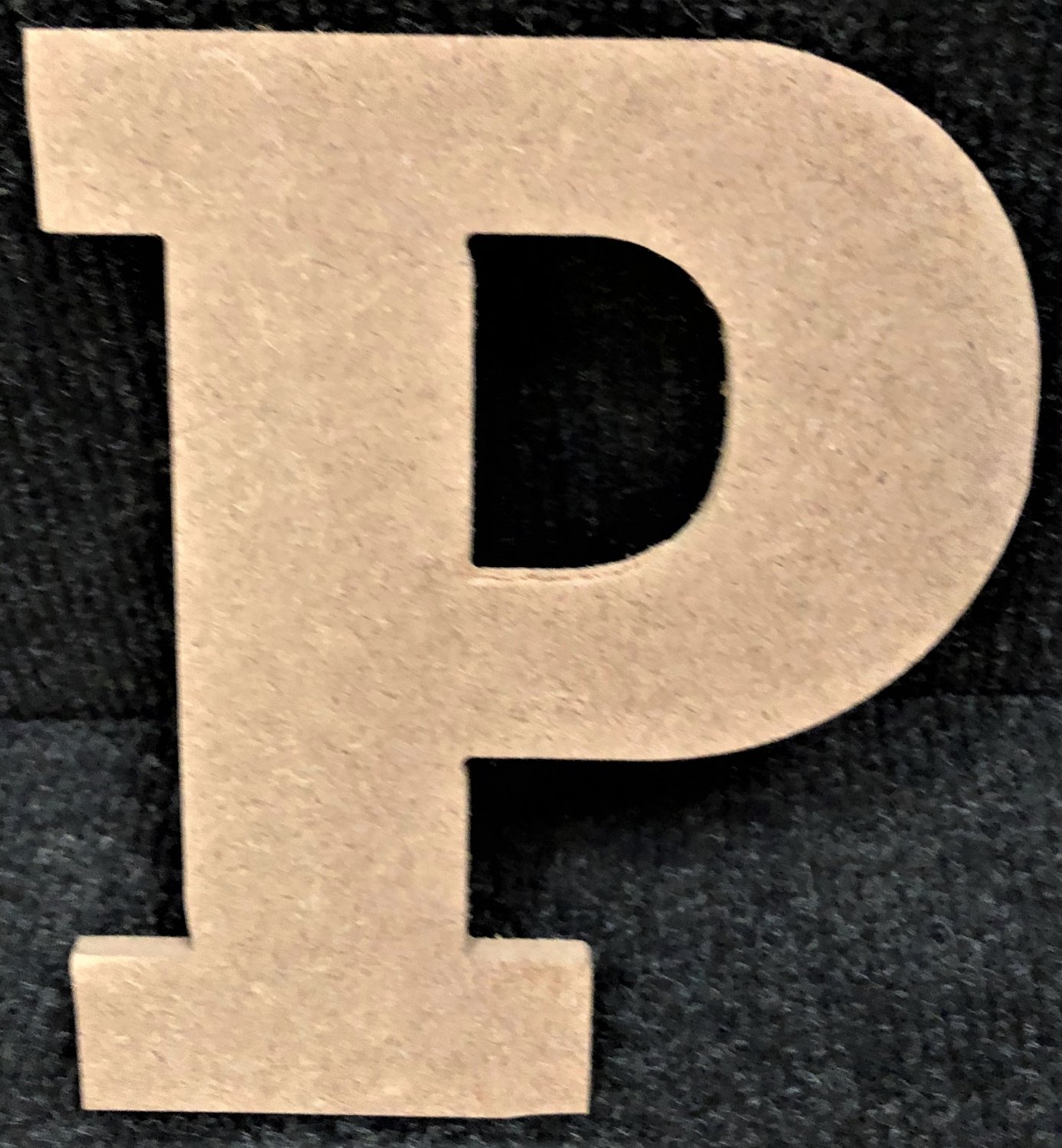 10 Tall Rockwell 1 2 Thick Mdf Letter P Cut Out Made In The Usa
