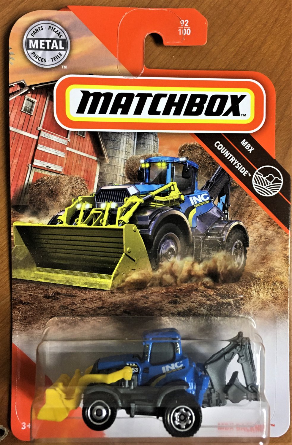 matchbox backhoe