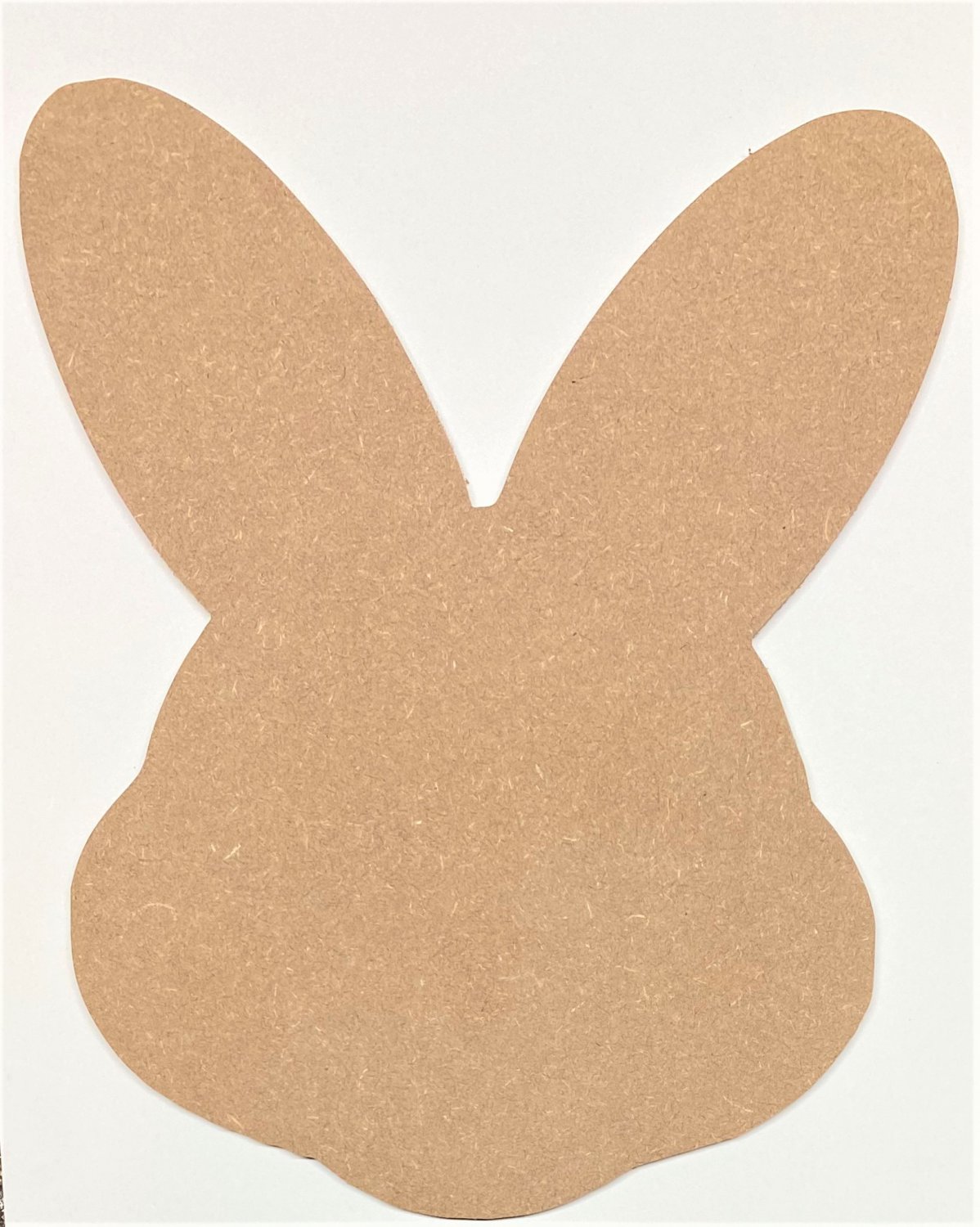 24" - BUNNY HEAD - 1/4"Thick MDF Cut Out Made in the USA