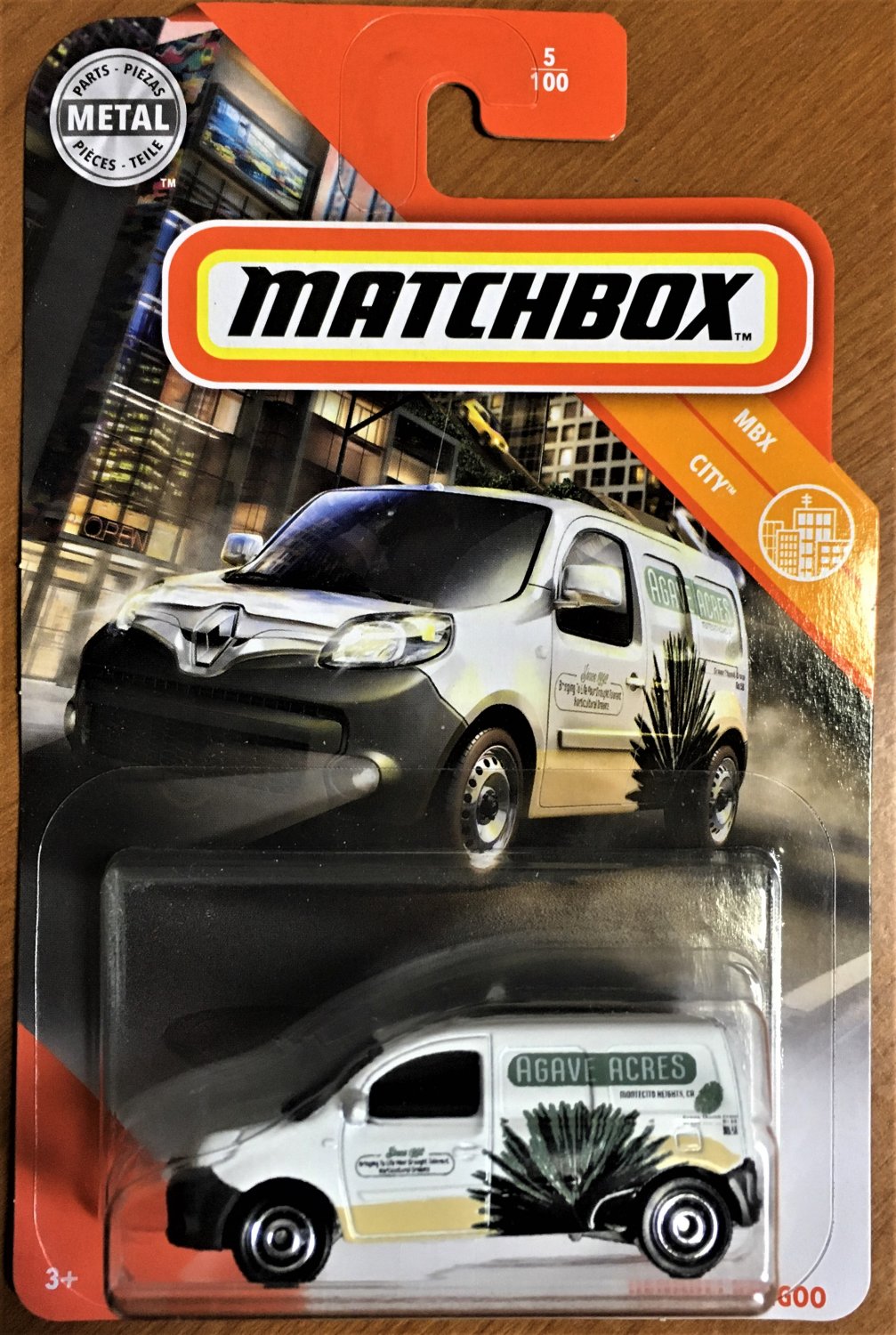 MATCHBOX Global NEW in BLISTER France: Renault Kangoo Express 2021 issue
