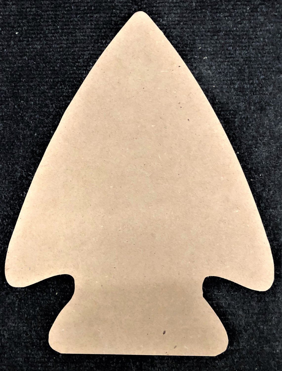 18" - ARROW HEAD - 1/4"Thick MDF Cut Out Made in the USA