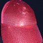 Unisex Hiphop Red Bling Bling Cap (Free Shipping Worldwide!!!)