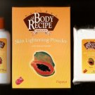 HBC Natural Body Recipe Brand Papaya Skin Lightening Powder with Natural Extracts