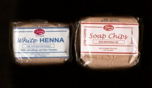 White Princess White Henna 250grams & White Princess Soap Chips 250grams