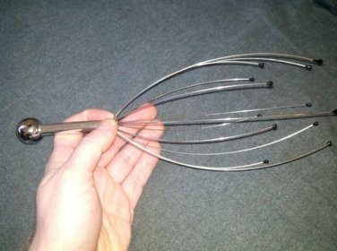 Compact Head Massager Scratcher Relax stressed muscles Relieve aches AMAZING~
