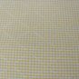 YELLOW GINGHAM Small with Textured Triangle 54" X  84" Kravet Drapery Pillows