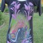 CHRISTIAN AUDIGIER ED HARDY Black XS Hollywood Stiletto Embellished Top Blouse