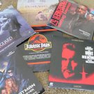 LASER DISC MOVIES 6 JURASSIC THE HUNT BATMAN PASSENGER 57 BODYGUARD OUT OF AFRIC