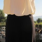 VALERIE BERTINELLI Dress Jumpsuit 6 Black White Sexy Holiday Career  1 PIECE