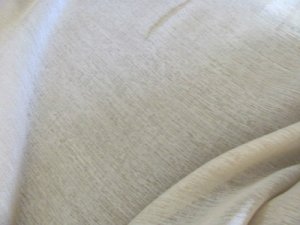 SHEER TERRELL WHEAT  58" X 10 &Acirc;&frac12; YARDS NEW 24.00 RETAIL Drapery Craft Fabric