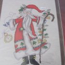 DESIGNS FOR THE NEEDLE COUNTED CROSS STITCH 1981 Father Christmas 14 x 17