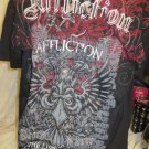 AFFLICTION TEE Georges St Pierre RUSH Signature Series 2xl The Last Emperor
