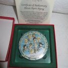 P BUCKLEY ANNA PERENNA ART ORNAMENT ELEVEN PIPERS PIPPING B3437/5000 Porcelain