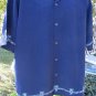 DRAGONFLY SHIRT Navy Blue  XXL 2XL Two tone Embroidered NEW