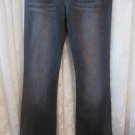 HUDSON JEANS DENIM BLACK OMBRE Flap Pockets Signature Boot 29 x 35  W170DC