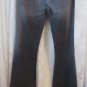 HUDSON JEANS DENIM BLACK OMBRE Flap Pockets Signature Boot 29 x 35  W170DC