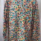 Giorgio  DANIELI Shirt VINTAGE Dress Casual Retro   CONFITI CAMO Large