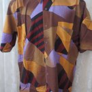 Giorgio  DANIELI Shirt VINTAGE Dress Casual Retro   MEDIUM Club Hawaiian