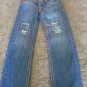 Iron Horse BAZINE II JEANS 0 NWOT PATCH LOW SLIM CUFFED Straight WESTERN Cowgirl