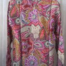 Giorgio DANIELI Shirt Mens Dress REDS Retro  Club Hawaiian NWT VTG Large
