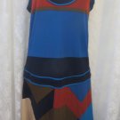 MARC BY MARC JACOBS Dress Tank Rayon Geometric XS