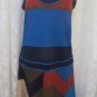 MARC BY MARC JACOBS Dress Tank Rayon Geometric XS