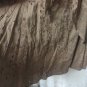 CABI DRESS BROWN EYELET Modified Wrap Lined Career SIZE 8