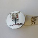 HARLEY DAVIDSON PIN  VINTAGE TOY RUN 1988 1987 MMA Santa Enamel