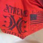 AFFLICTION TEE extreme couture red XL NEW Skull Winged Cross
