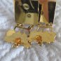 EDGAR BEREBI Earrings Dangle Pierced CAR HEARTS Color in Art Lovers Collectible