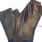 HARLEY DAVIDSON LEATHER PANTS Size 10 38/W 32.5 Length Vented 97078-02VW