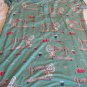 MUNKI MUNKI NITE-NITE  Gown Blue Green Sewing Thread Scissors Needle NEW SMALL