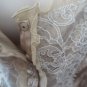 ELI Tahari Silk Came Tank Lace NUDE s/p