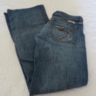 FRANKIE B JEANS FLARE DISTRESS Signature Size 4 distressed