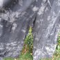 SULTRY TOUCH PLAZIO PANTS Skirt Tie Dye LINEN O S/M Boho Hippie Beach COOL GRAY