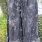 SULTRY TOUCH PLAZIO PANTS Skirt Tie Dye LINEN O S/M Boho Hippie Beach COOL GRAY