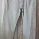 J CREW CORDUROY PANTS JEANS Straight Leg Bone NEW 32 x 34