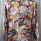 Giorgio DANIELI Shirt HAWAIIAN PIPE TOBACCO NWT Vintage  Retro RARE FIND M