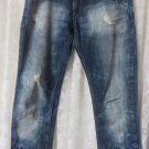 DESIGUAL JEANS SLIM FIT Cruel Work Waist Band Distress 06p2666 Size 42/12 NEW