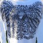 AFFLICTION XTREME COUTURE Henley White NEW 2XL Long Sleeve