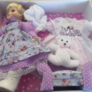 CAMEO KIDS COLLECTION Doll with Accessories Pink White Carry Case Adorable!