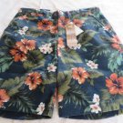 JACHS MFG. PREMIUM PRINTED BERMUDA HAWAIIAN SHORTS NWT Size 30 FUNKY FUN