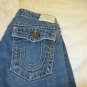 True Religion JOEY BIG T Twisted Leg GOLD Metallic Stitch Hardware 28 x 31 &Acirc;&frac12;"